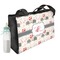 Elephants in Love Baby Diaper Bag with Baby Bottle