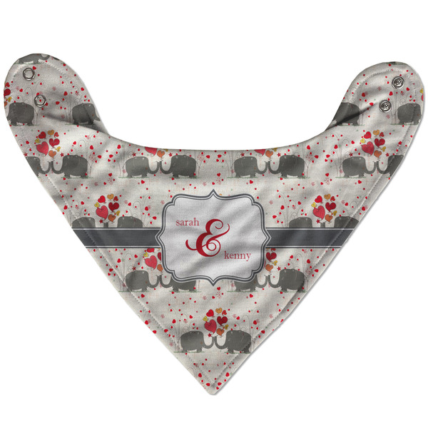Elephants in Love Bandana Flat Approval