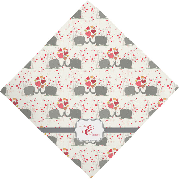 Elephants in Love Bandana - Full View