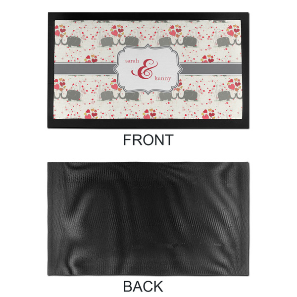 Elephants in Love Bar Mat - Small - APPROVAL