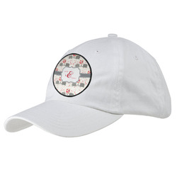 Elephants in Love Baseball Cap - White (Personalized)