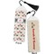 Elephants in Love Bookmark with tassel - Front and Back