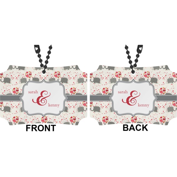 Elephants in Love Car Ornament - Berlin (Approval)