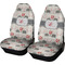 Elephants in Love Car Seat Covers (Set of Two) (Personalized)