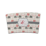 Elephants in Love Coffee Cup Sleeve (Personalized)
