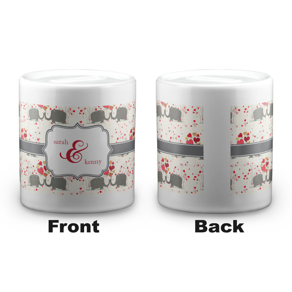 Elephants in Love Coin Bank - Apvl