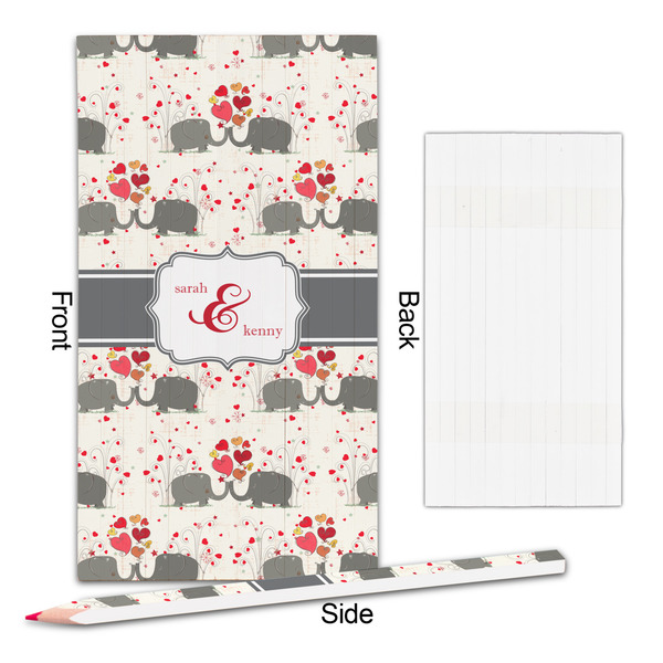 Elephants in Love Colored Pencils - Approval