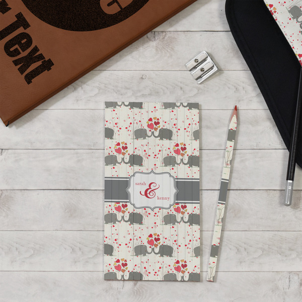 Elephants in Love Colored Pencils - In Context