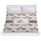 Elephants in Love Comforter - King (Personalized)