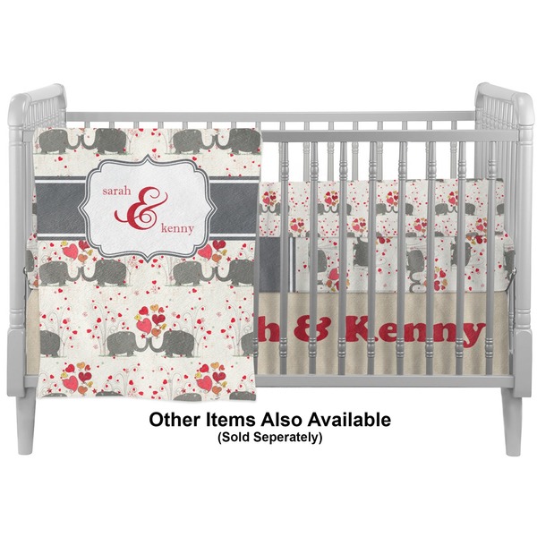 Elephants in Love Crib - Profile Sold Seperately