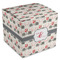 Elephants in Love Cube Favor Gift Box - Front/Main