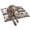 Elephants in Love Dog Bed - Large w/ Couple's Names