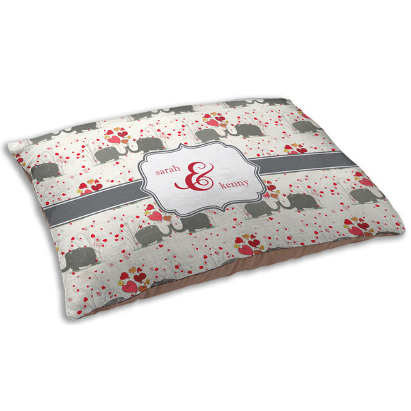 Elephants in Love Dog Beds - SMALL
