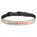 Elephants in Love Dog Collar (Personalized)