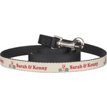 Elephants in Love Dog Leash (Personalized)