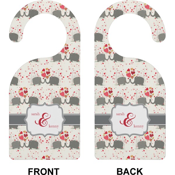 Elephants in Love Door Hanger (Approval)