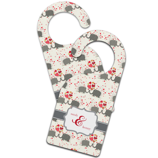 Elephants in Love Door Hanger - MAIN