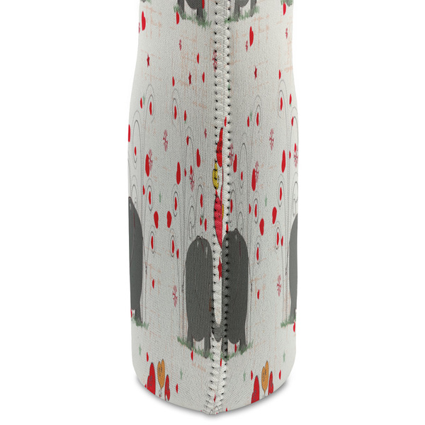 Elephants in Love Double Wine Tote - DETAIL 2 (new)