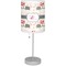 Elephants in Love Drum Lampshade with base included