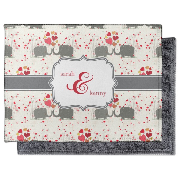 Elephants in Love Electronic Screen Wipe - Flat