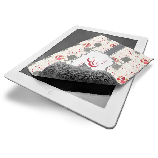 Elephants in Love Electronic Screen Wipe - iPad