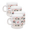 Elephants in Love Single Shot Espresso Cups - Set of 4 (Personalized)