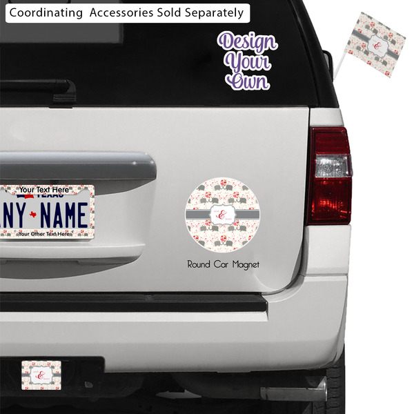 Elephants in Love Exterior Car Accessories