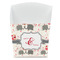 Elephants in Love French Fry Favor Box - Front View