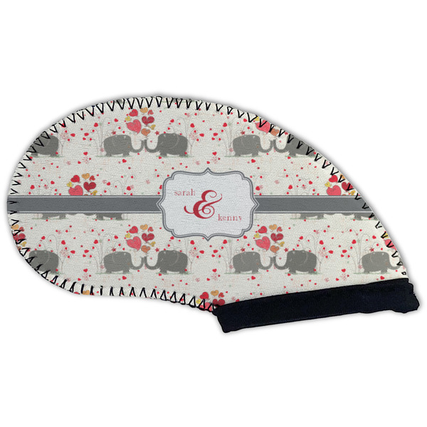 Elephants in Love Golf Club Covers - BACK