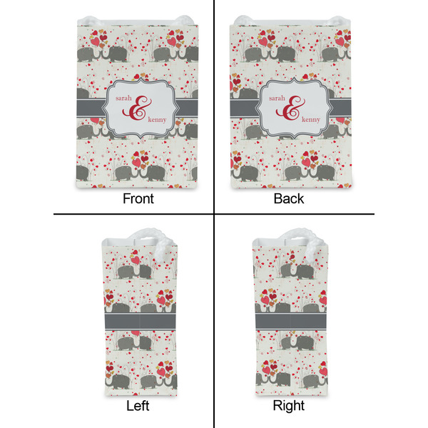 Elephants in Love Jewelry Gift Bag - Gloss - Approval