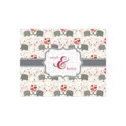 Elephants in Love 252 pc Jigsaw Puzzle (Personalized)