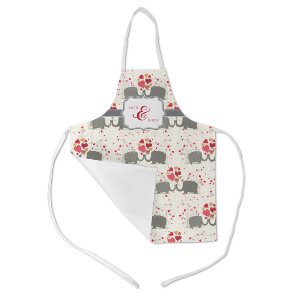 Elephants in Love Kid's Aprons - Medium - Main (med/lrg)