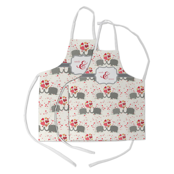 Elephants in Love Kid's Aprons - Parent - Main
