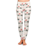 Elephants in Love Ladies Leggings - Extra Large