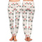 Elephants in Love Ladies Leggings - Front and Back