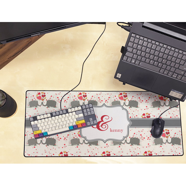 Elephants in Love Large Gaming Mats - LIFESTYLE