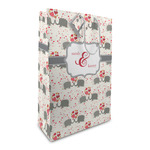 Elephants in Love Large Gift Bag (Personalized)