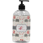 Elephants in Love Plastic Soap / Lotion Dispenser (Personalized)