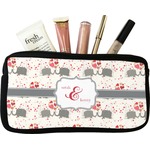 Elephants in Love Makeup / Cosmetic Bag (Personalized)