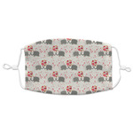 Elephants in Love Adult Cloth Face Mask - XLarge