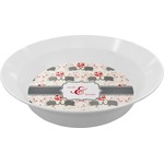 Elephants in Love Melamine Bowl - 12 oz (Personalized)