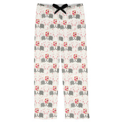 Elephants in Love Mens Pajama Pants