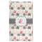 Elephants in Love Microfiber Golf Towel - Large (Personalized)