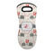 Elephants in Love Neoprene Oven Mitt w/ Couple's Names