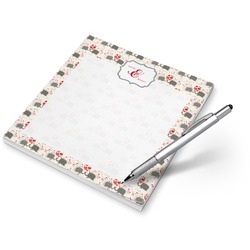 Elephants in Love Notepad (Personalized)