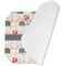 Elephants in Love Octagon Placemat - Single front (folded)