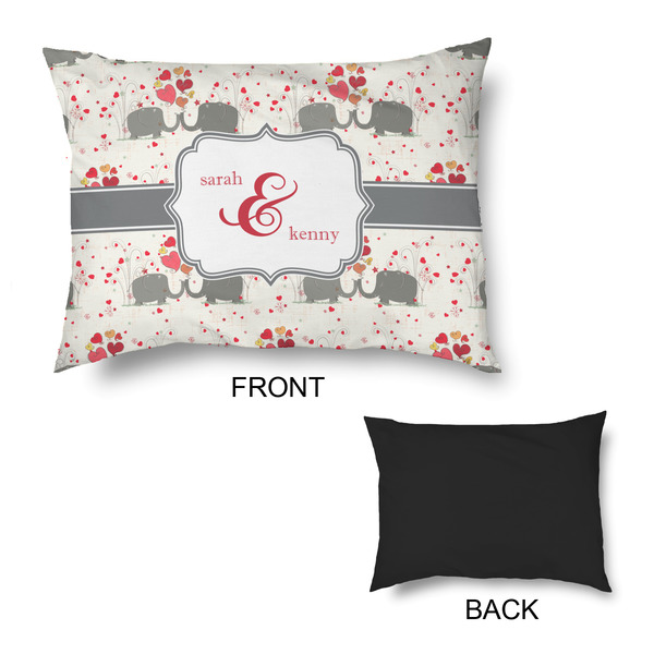 Elephants in Love Outdoor Dog Beds - Medium - APPROVAL