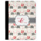 Elephants in Love Padfolio Clipboards - Large - FRONT