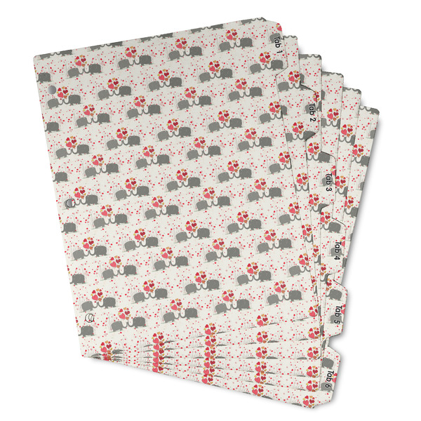 Elephants in Love Page Dividers - Set of 6 - Main/Front