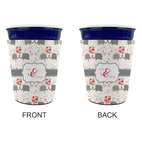 Elephants in Love Party Cup Sleeves - without bottom - Approval